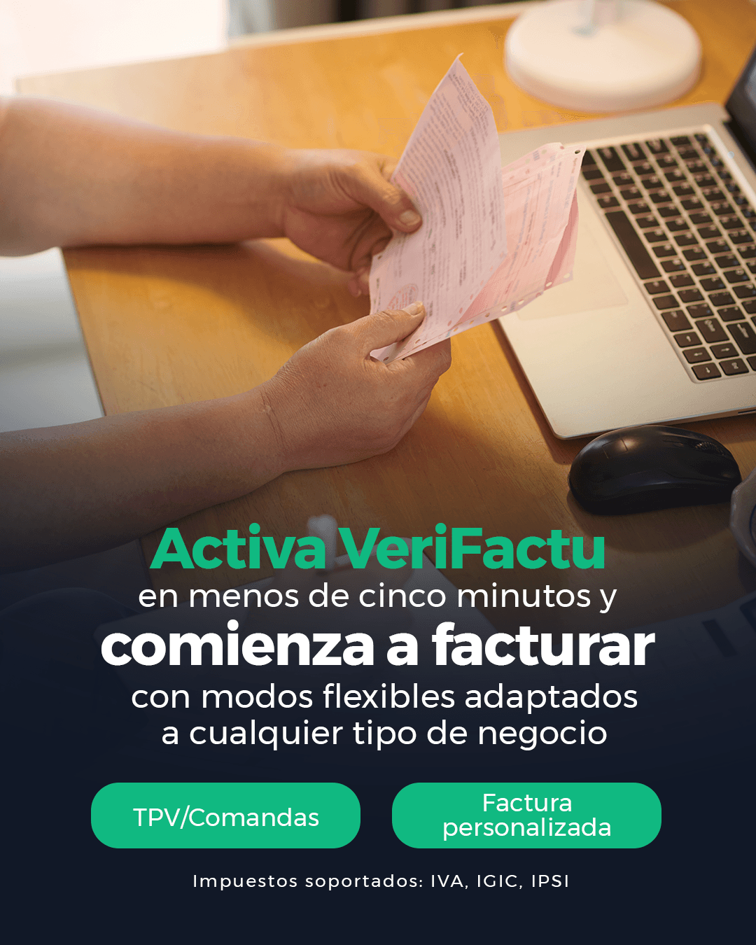 Facturación sin líos: activa VeriFactu y factura con WorkC